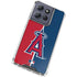 MLB Los Angeles Angels Split Moto G Play 5G (2025) Clear Case