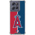 MLB Los Angeles Angels Split Moto G Power 5G (2025) Clear Case