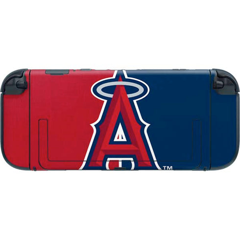 MLB Los Angeles Angels Split Nintendo Switch 2 (2025) with Joy-Con Skin