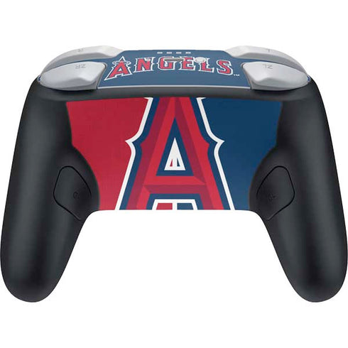 MLB Los Angeles Angels Split Nintendo Switch 2 (2025) Pro Controller Skin