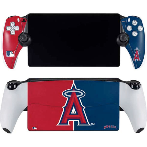MLB Los Angeles Angels Split PlayStation Portal Remote Player Skin