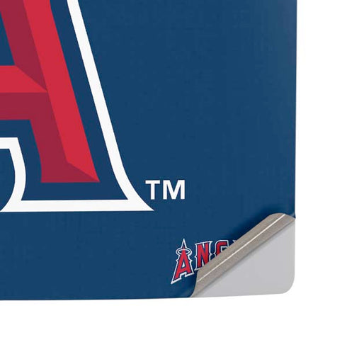 MLB Los Angeles Angels Split PS5 Pro Disk Console Skin