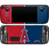 MLB Los Angeles Angels Split Steam Deck Handheld Gaming Computer OLED Skin
