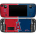 MLB Los Angeles Angels Split Steam Deck Handheld Gaming Computer Skin