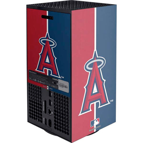 MLB Los Angeles Angels Split XBox Series X Digital Edition Console Skin