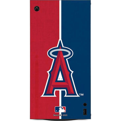 MLB Los Angeles Angels Split XBox Series X Digital Edition Console Skin