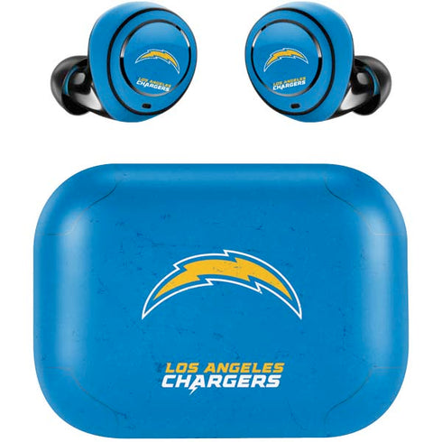 NFL Los Angeles Chargers - Alternate Distressed Amazon Echo Buds Skin
