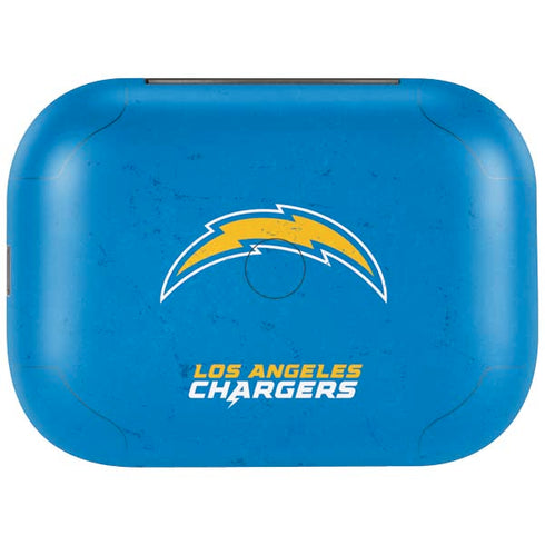 NFL Los Angeles Chargers - Alternate Distressed Amazon Echo Buds Skin