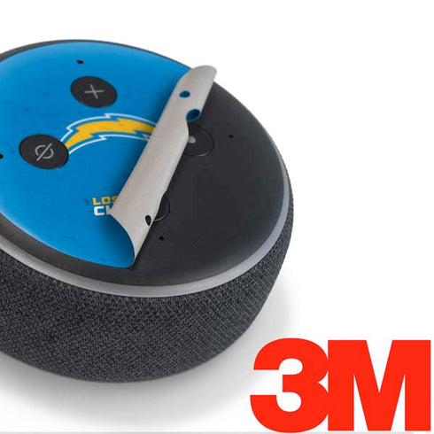 NFL Los Angeles Chargers - Alternate Distressed Amazon Echo Dot Skin