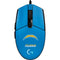 NFL Los Angeles Chargers - Alternate Distressed G203 Prodigy RGB Wired Gaming Mouse Skin