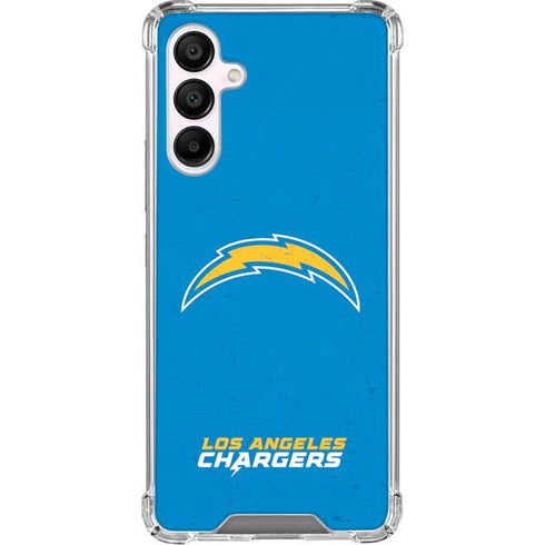 NFL Los Angeles Chargers - Alternate Distressed Galaxy A16 5G Clear Case