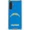 NFL Los Angeles Chargers - Alternate Distressed Galaxy A17 Clear Case