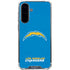 NFL Los Angeles Chargers - Alternate Distressed Galaxy A36 5G Clear Case