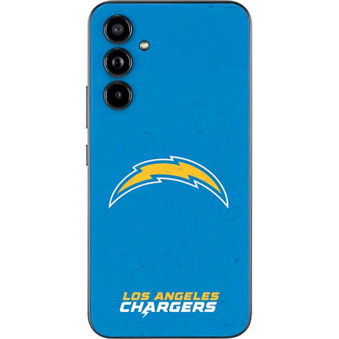 NFL Los Angeles Chargers - Alternate Distressed Galaxy A54 5G Skin