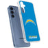 NFL Los Angeles Chargers - Alternate Distressed Galaxy A55 5G Clear Case