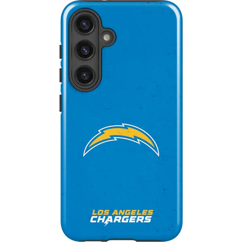 NFL Los Angeles Chargers - Alternate Distressed Galaxy S25 Impact Case