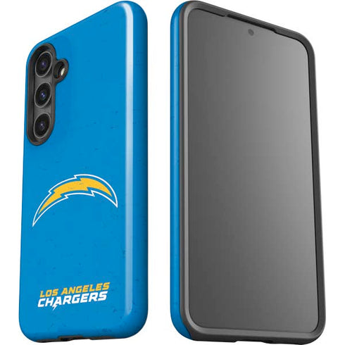 NFL Los Angeles Chargers - Alternate Distressed Galaxy S25 Impact Case