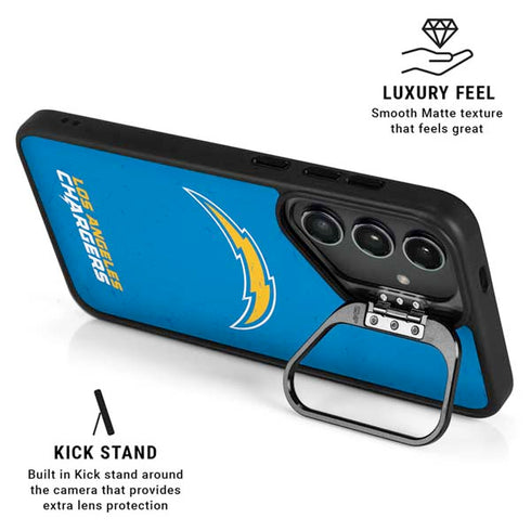 NFL Los Angeles Chargers - Alternate Distressed Galaxy S24 Kickstand Case