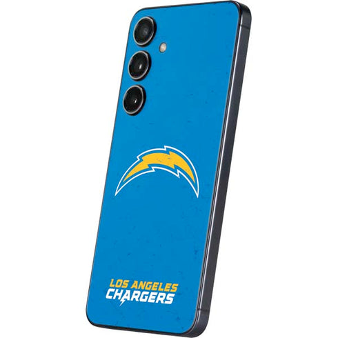 NFL Los Angeles Chargers - Alternate Distressed Galaxy S24 Plus Skin