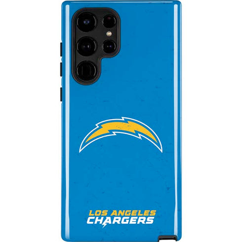 NFL Los Angeles Chargers - Alternate Distressed Galaxy S25 Ultra Impact Case