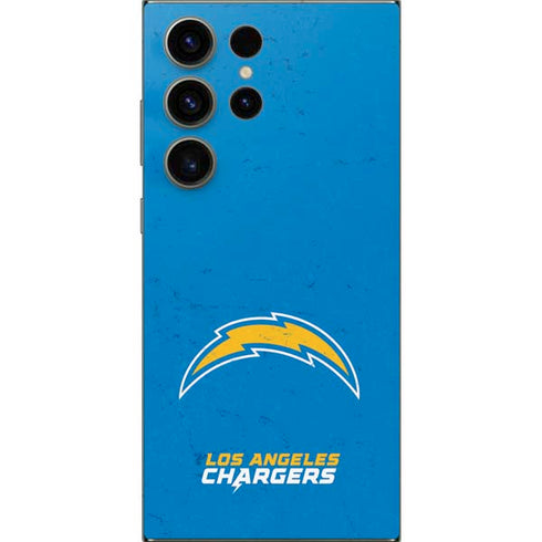 NFL Los Angeles Chargers - Alternate Distressed Galaxy S24 Ultra Skin
