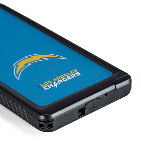 NFL Los Angeles Chargers - Alternate Distressed Galaxy S24 Ultra Waterproof Case