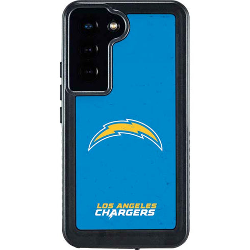 NFL Los Angeles Chargers - Alternate Distressed Galaxy S24 Waterproof Case