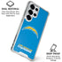 NFL Los Angeles Chargers - Alternate Distressed Galaxy S25 Ultra Clear Case