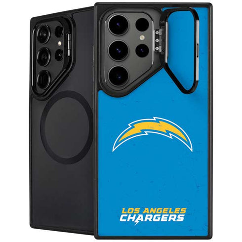 NFL Los Angeles Chargers - Alternate Distressed Galaxy S26 Ultra Kickstand Case
