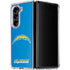 NFL Los Angeles Chargers - Alternate Distressed Galaxy Z Fold5 5G Clear Case