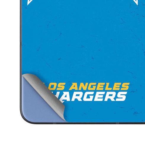 NFL Los Angeles Chargers - Alternate Distressed Galaxy Z Fold5 5G Skin