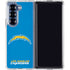NFL Los Angeles Chargers - Alternate Distressed Galaxy Z Fold7 Clear Case