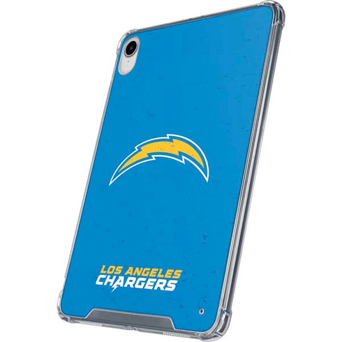 NFL Los Angeles Chargers - Alternate Distressed iPad 11th Gen (2025) Clear Case