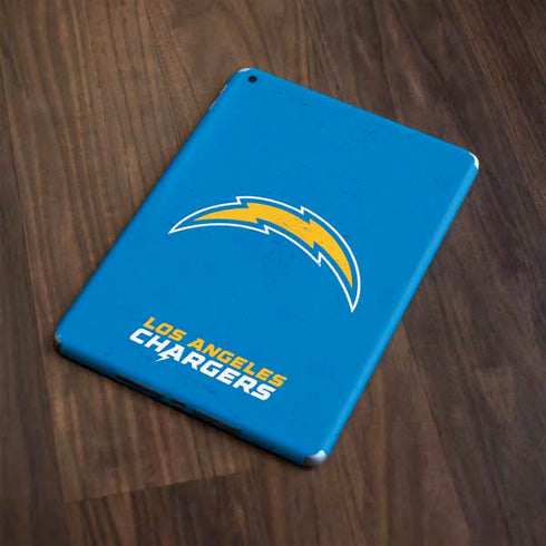 NFL Los Angeles Chargers - Alternate Distressed Apple iPad Skin