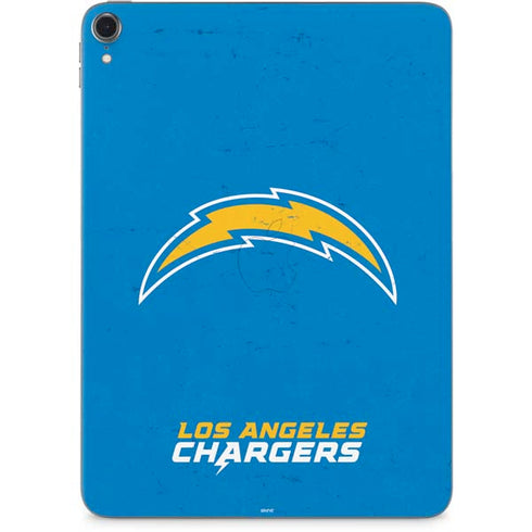 NFL Los Angeles Chargers - Alternate Distressed Apple iPad Pro Skin