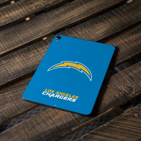 NFL Los Angeles Chargers - Alternate Distressed Apple iPad Pro Skin