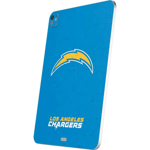 NFL Los Angeles Chargers - Alternate Distressed iPad Pro 13in M4 (2024) Skin