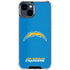 NFL Los Angeles Chargers - Alternate Distressed iPhone 15 Clear Case