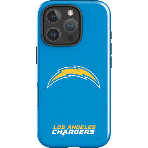 NFL Los Angeles Chargers - Alternate Distressed iPhone 16 Pro Impact Case