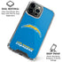 NFL Los Angeles Chargers - Alternate Distressed iPhone 16 Pro Max Clear Case