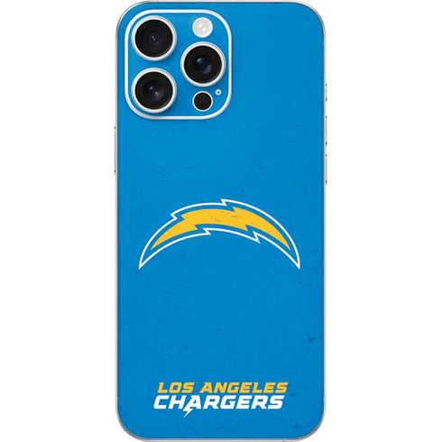 NFL Los Angeles Chargers - Alternate Distressed iPhone 16 Pro Max Skin
