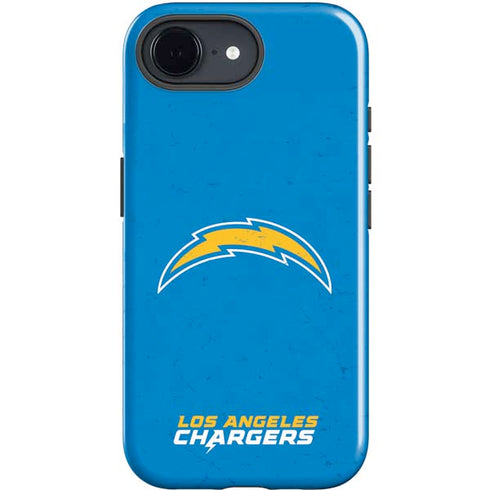 NFL Los Angeles Chargers - Alternate Distressed iPhone 16e Impact Case