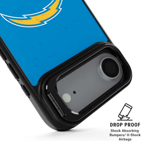 NFL Los Angeles Chargers - Alternate Distressed iPhone 17 Air Kickstand Case