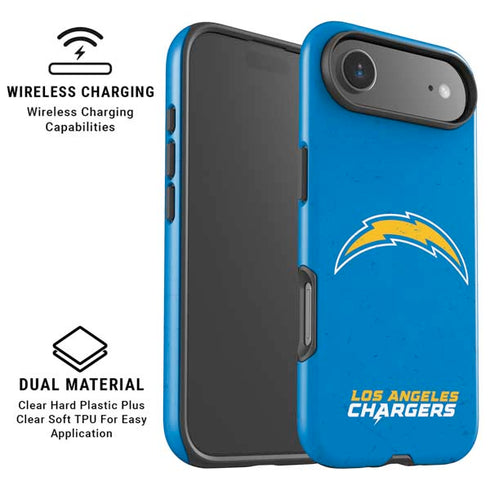 NFL Los Angeles Chargers - Alternate Distressed iPhone 17 Air Magsafe Impact Case