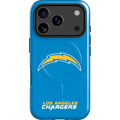 NFL Los Angeles Chargers - Alternate Distressed iPhone 17 Pro Magsafe Impact Case