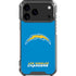NFL Los Angeles Chargers - Alternate Distressed iPhone 17 Pro Max Clear Case