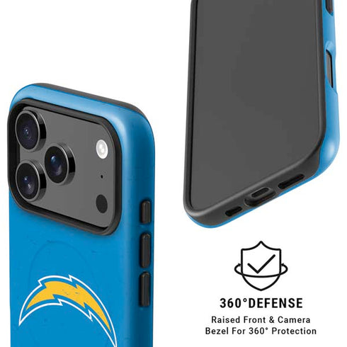 NFL Los Angeles Chargers - Alternate Distressed iPhone 17 Pro Max Magsafe Impact Case