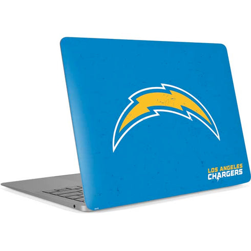 NFL Los Angeles Chargers - Alternate Distressed Apple MacBook Air Skin