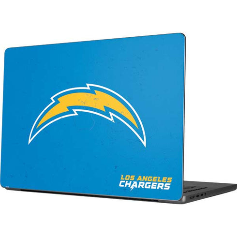 NFL Los Angeles Chargers - Alternate Distressed Apple MacBook Pro 14-inch Skin
