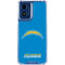NFL Los Angeles Chargers - Alternate Distressed Moto G 5G (2024) Clear Case